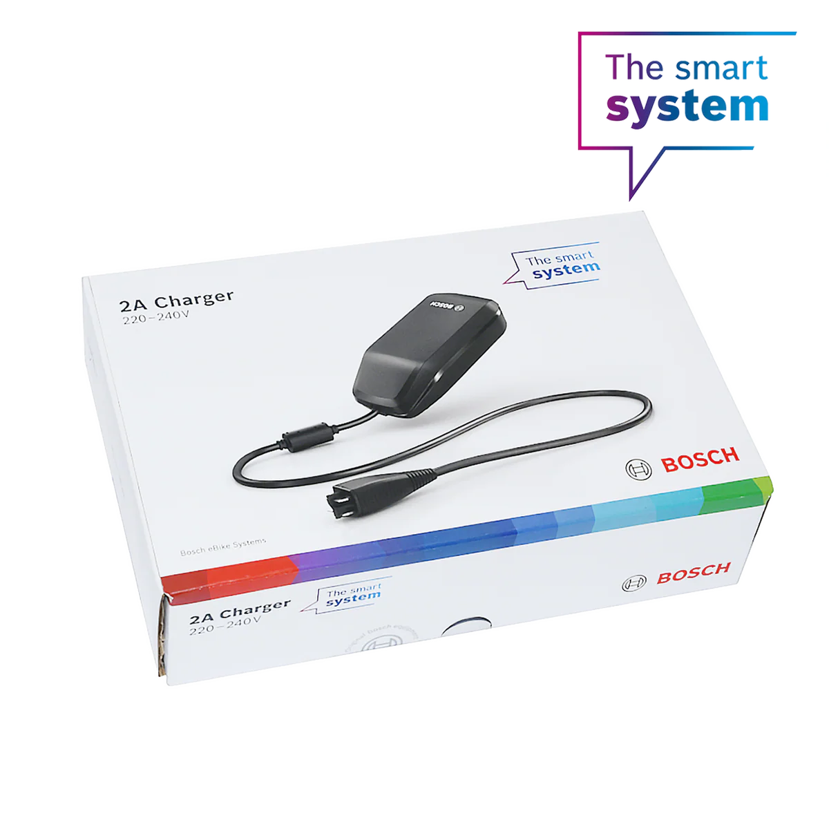 Bosch 2A Smart System UK Charger + Power Cable (BPC3200) - EB1290000K - Image 3