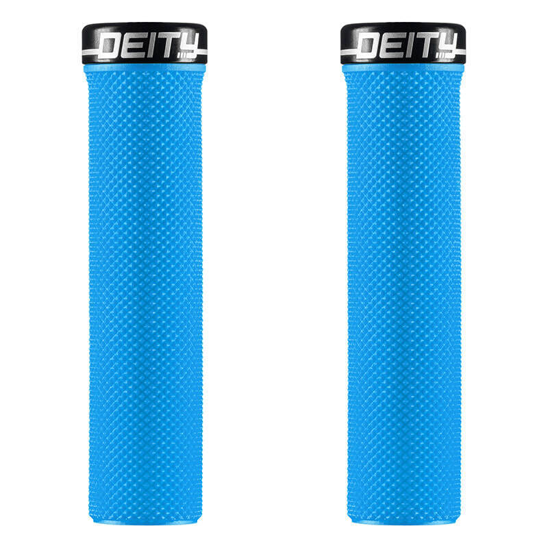 Deity Slimfit Lock-On Grips: Thin Single Clamp Mountain Bike MTB - All Colours - Image 10