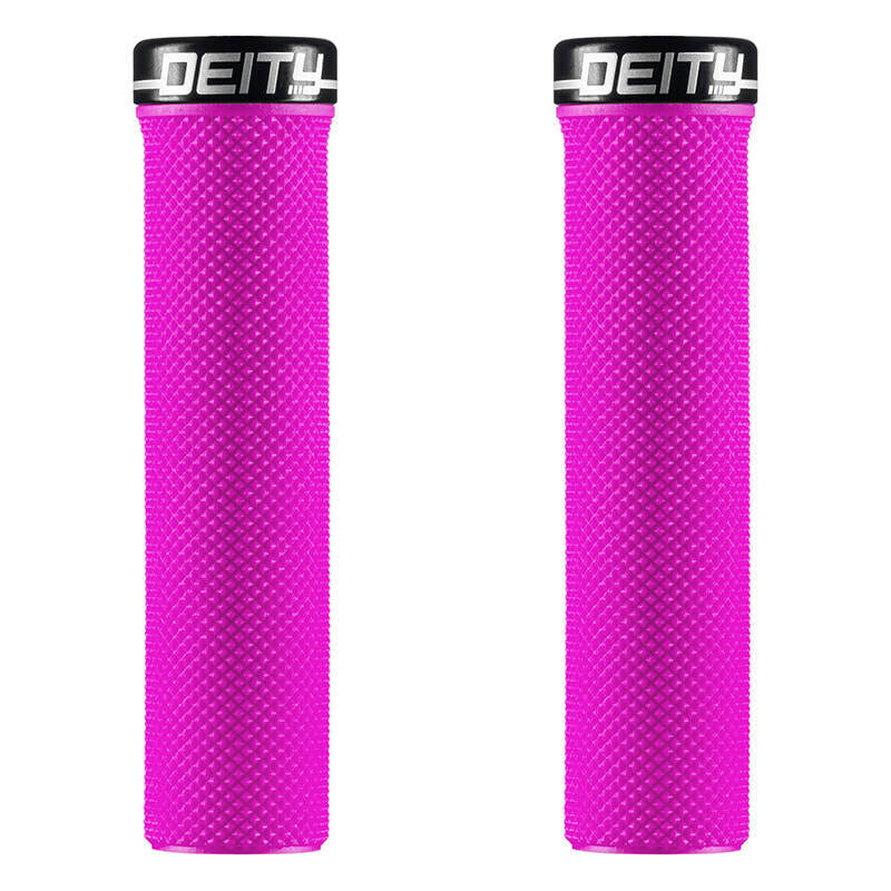 Deity Slimfit Lock-On Grips: Thin Single Clamp Mountain Bike MTB - All Colours - Image 6