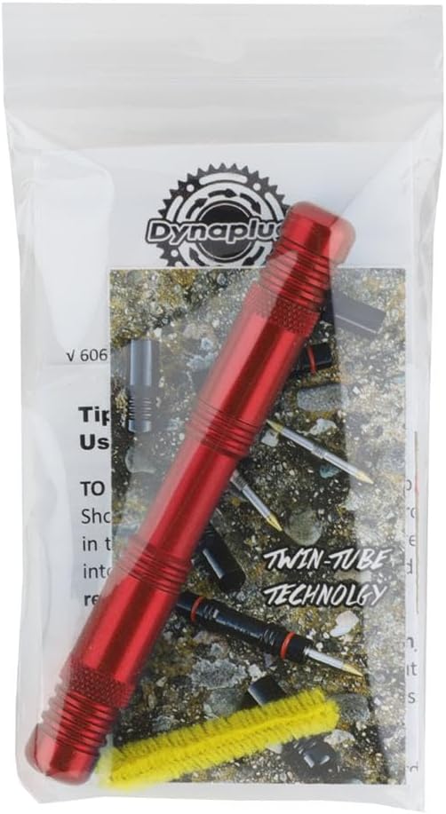 Dynaplug Racer Pro Tubeless Repair Kit: Mountain Bike Tyre Plugs - RED - Image 3