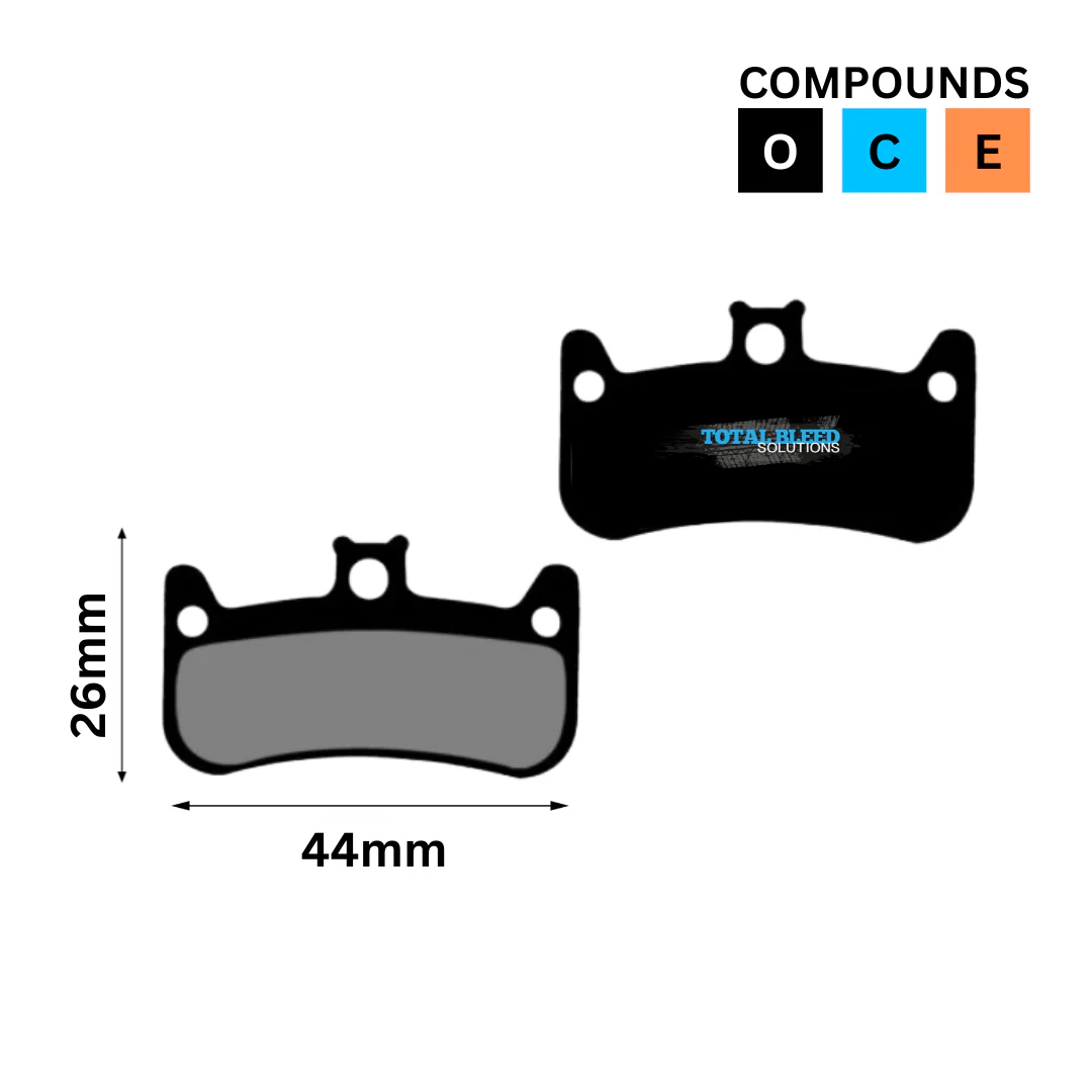 Formula Cura 4 Disc Brake Pads by TBS