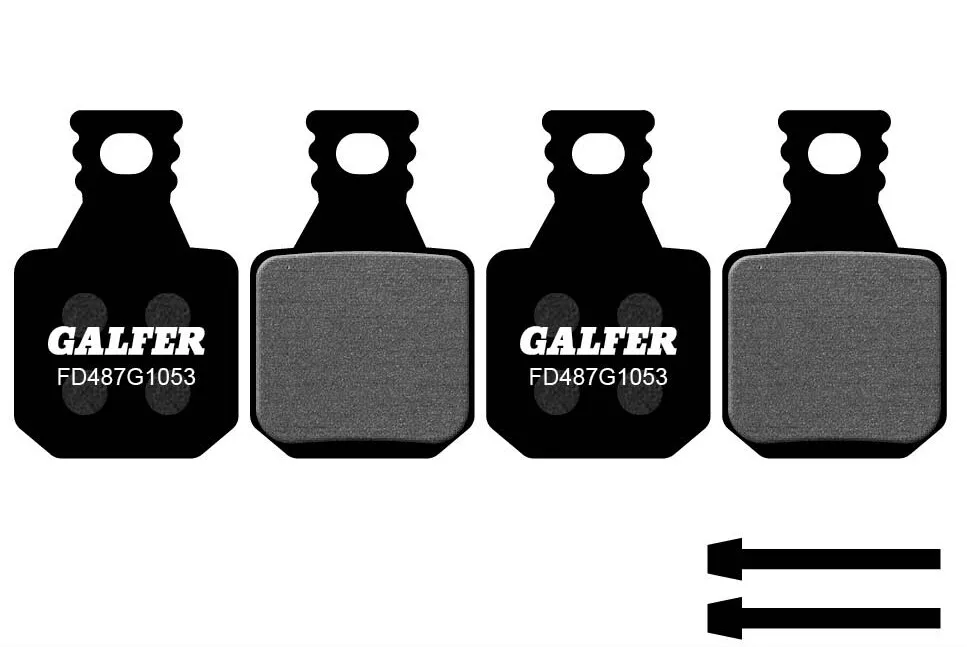 Galfer Disc Brake Pads for Magura MT Series MT5 MT7 - FD487 G1053 Performance Black - Image 3