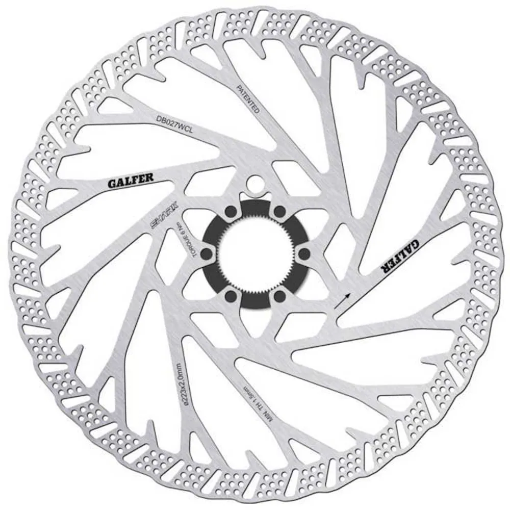 Galfer Shark Disc Rotor Thick Centre lock All Sizes 160 180 200 223mm