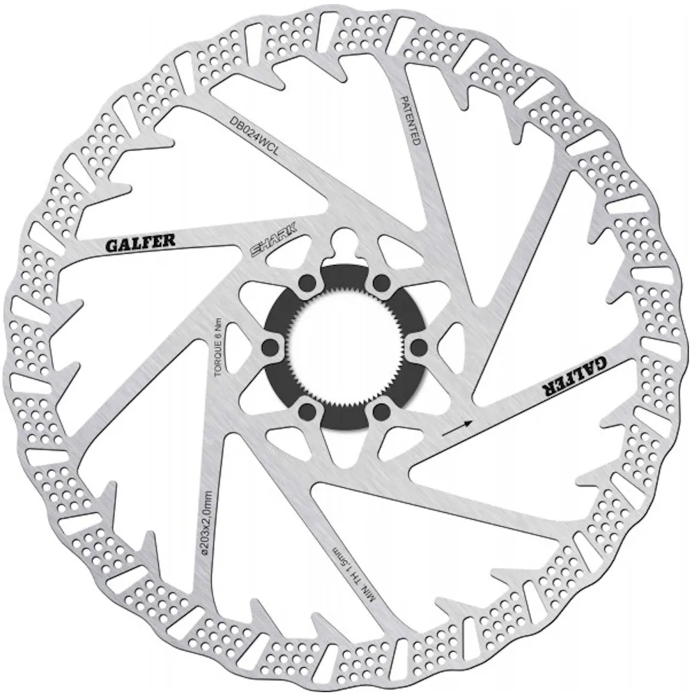 Galfer Shark Disc Rotor Thick Centre lock All Sizes 160 180 200 223mm - Image 2