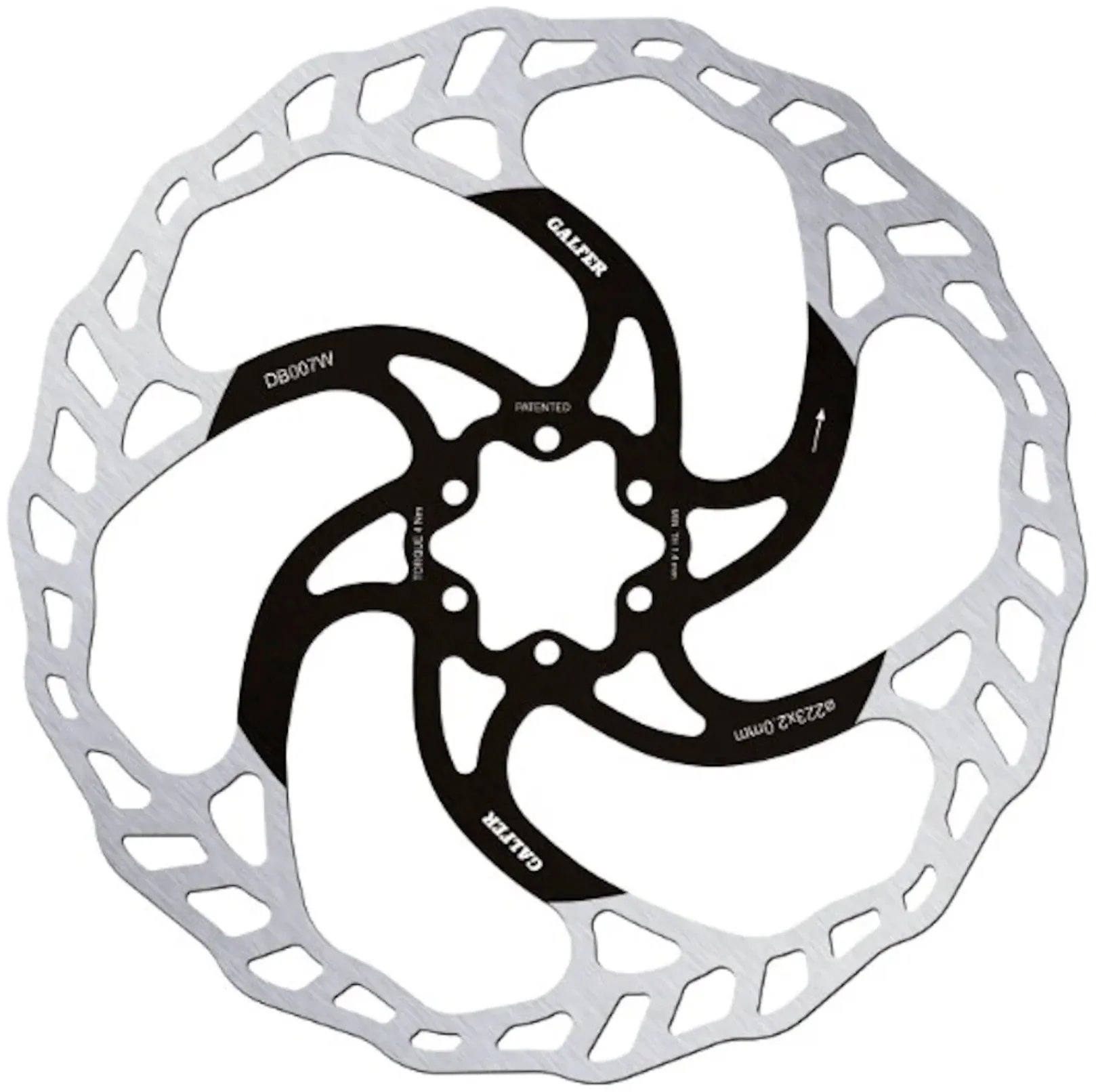 Galfer Wave Disc Rotor 6 Bolt. All Sizes 160 180 200 203 223mm - Image 10