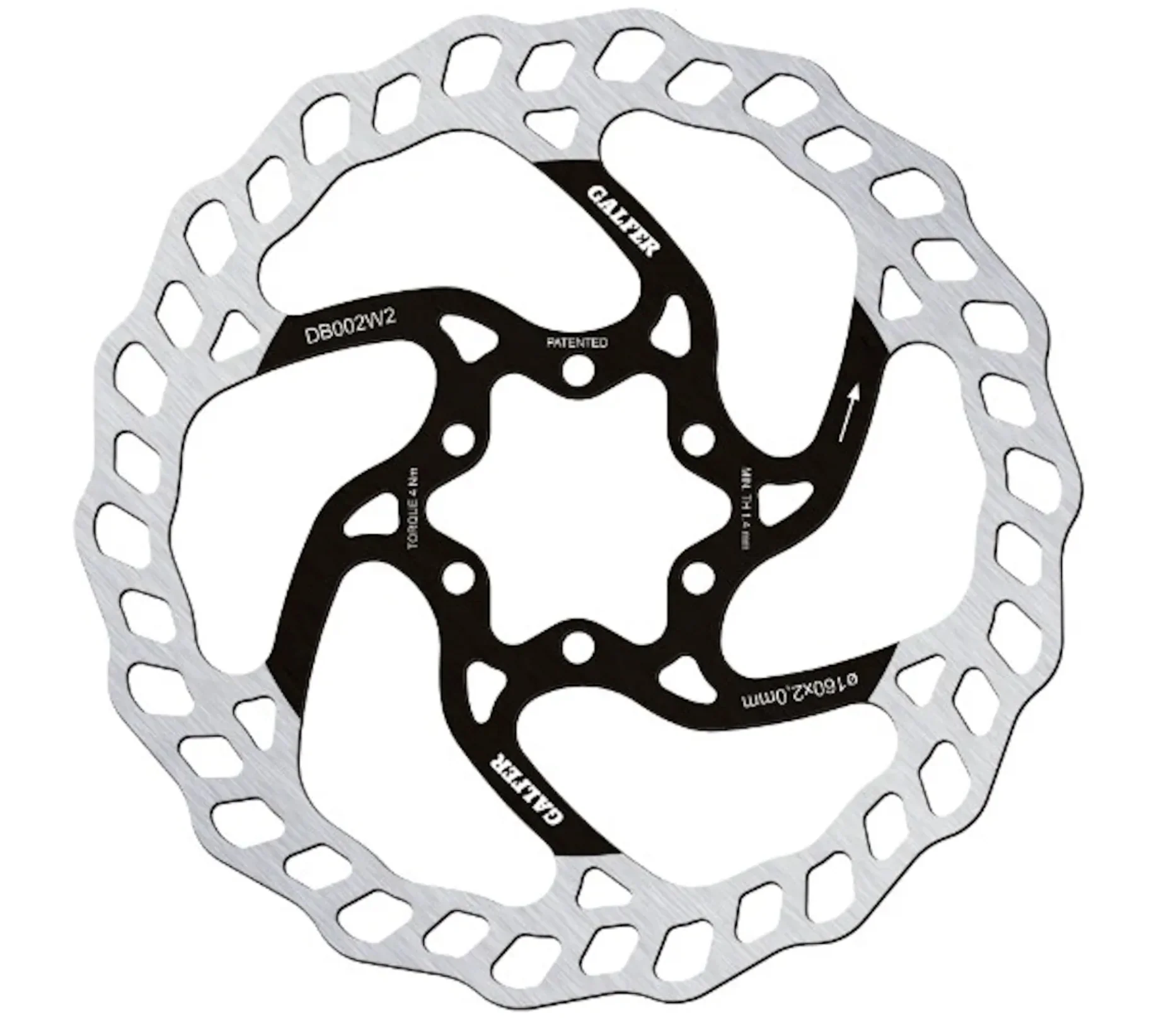 Galfer Wave Disc Rotor 6 Bolt. All Sizes 160 180 200 203 223mm - Image 6