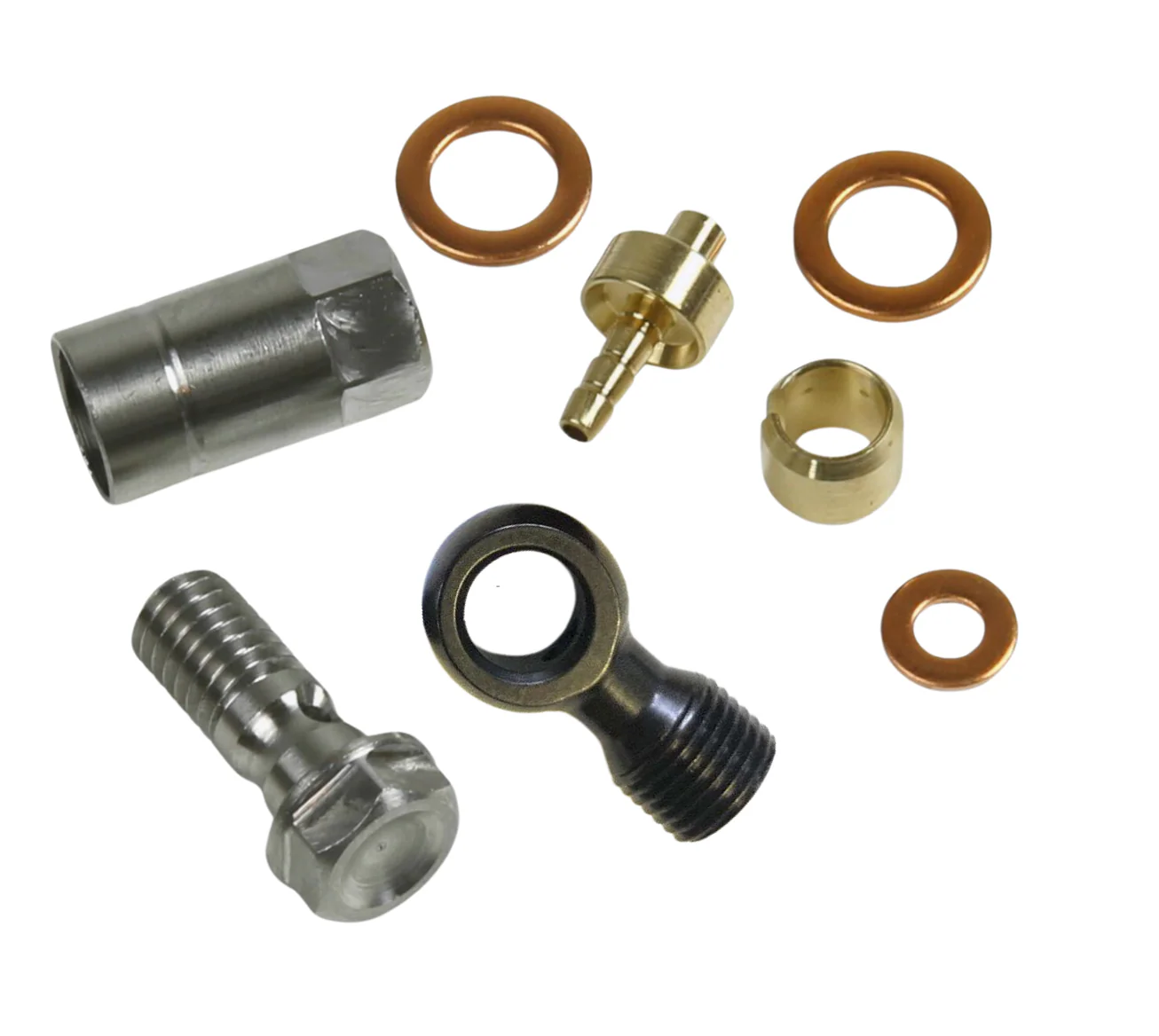Hope 90 Degree Banjo Connector Pack: For 5mm Black Hose - All Colours - Image 4