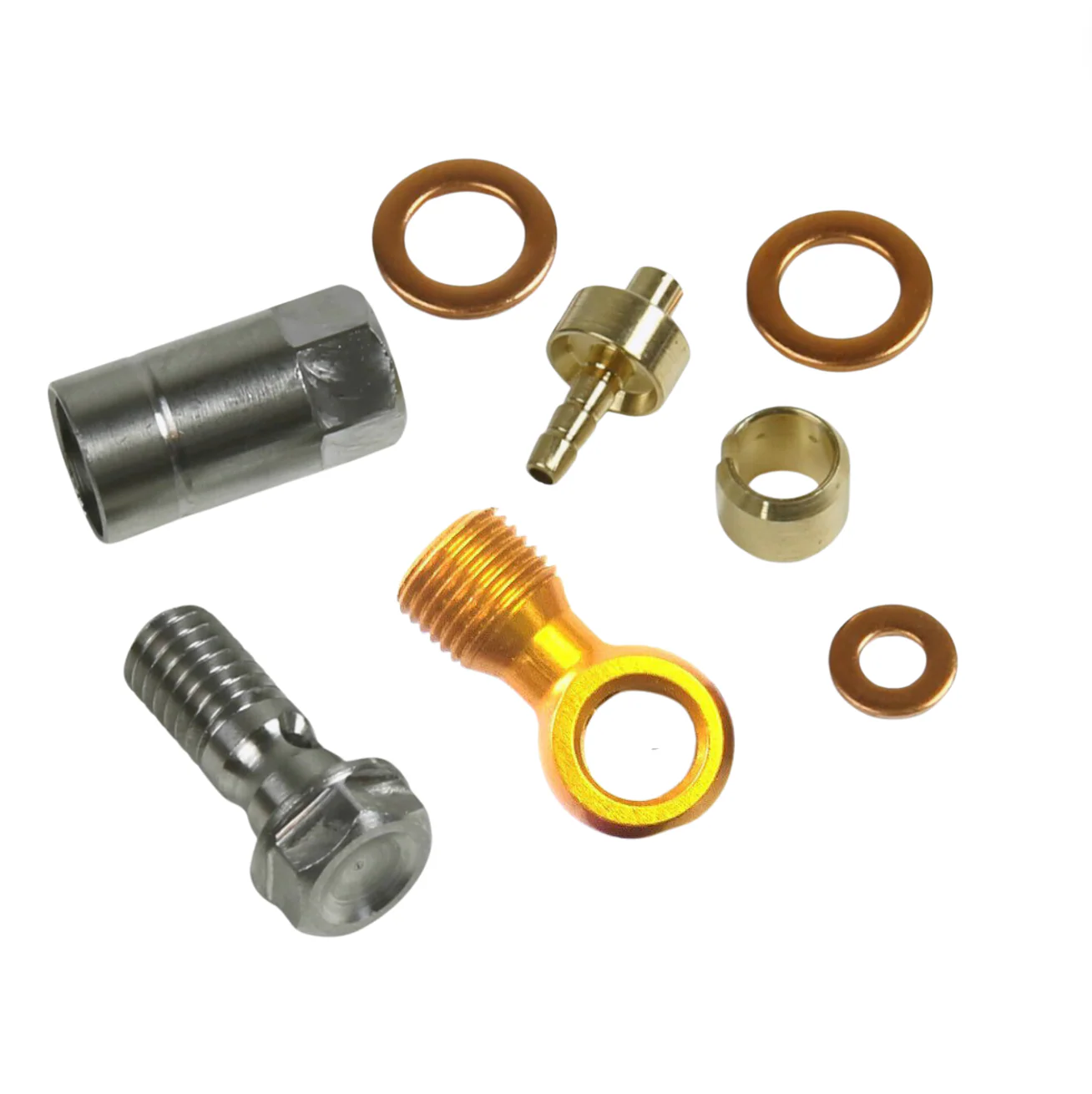 Hope 90 Degree Banjo Connector Pack: For 5mm Black Hose - All Colours - Image 6