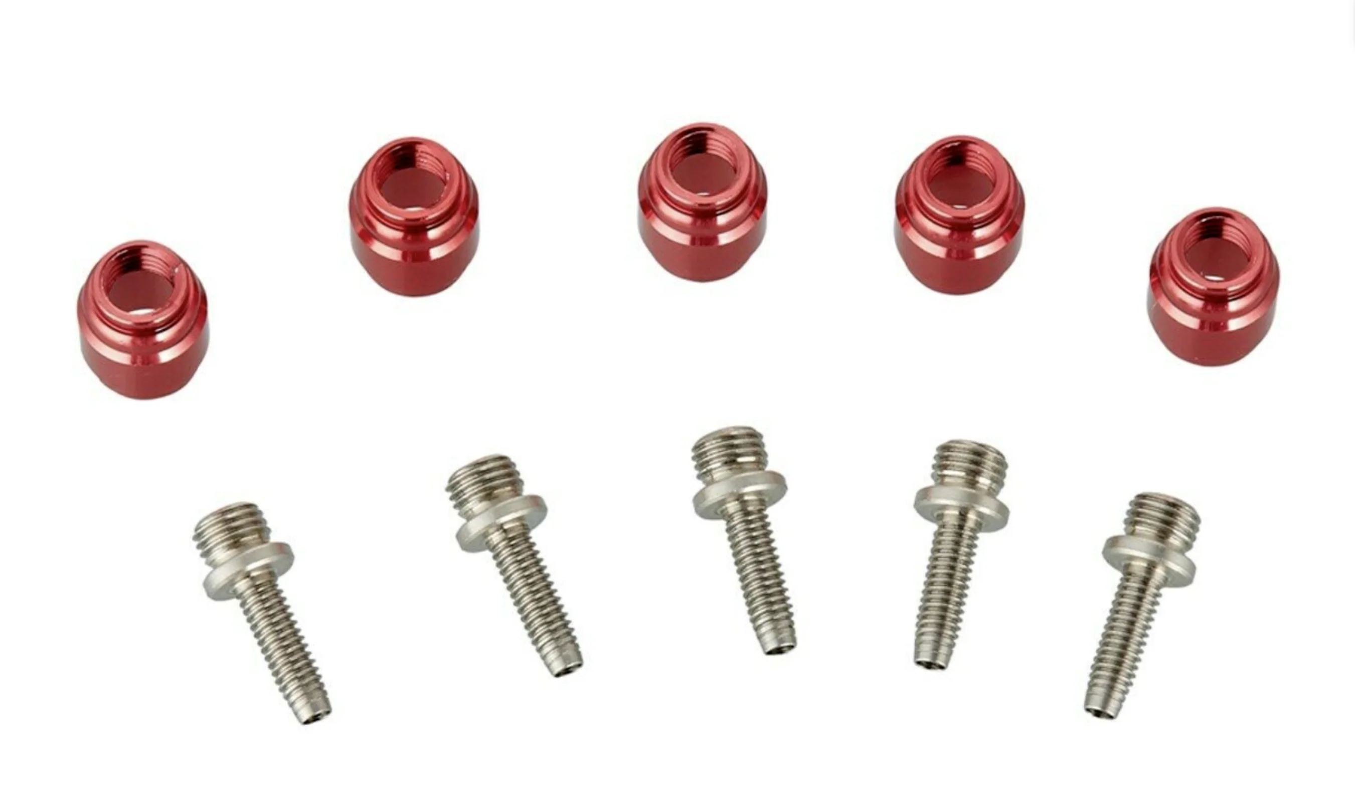 SRAM Hose Fitting Kit. Red Olive & Inserts. Stealth a Majig. 5 Pack.