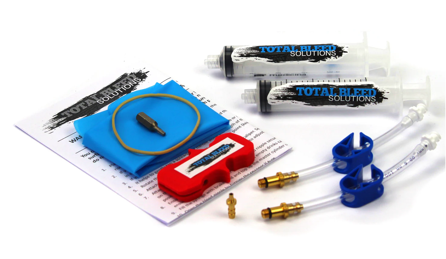 TBS Bleed Kit for Hayes With Optional 100ml DOT or Mineral Fluid - Image 3