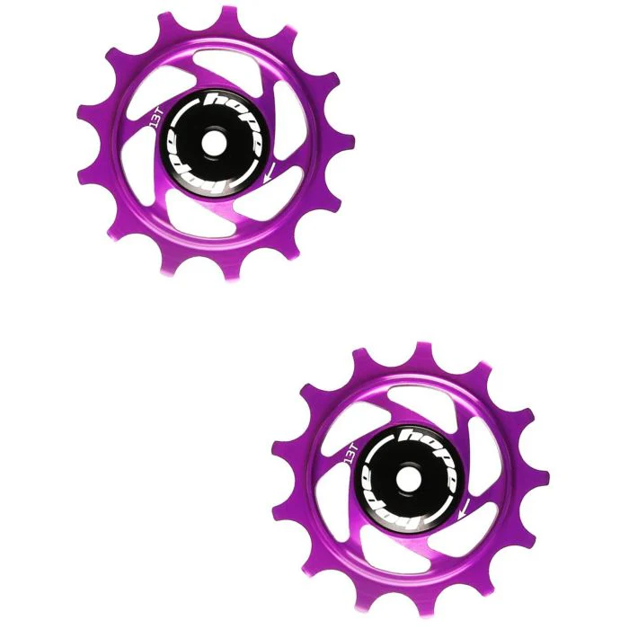 Hope 13T Coloured Jockey Wheels For Shimano 12 Speed - Pair - Image 6