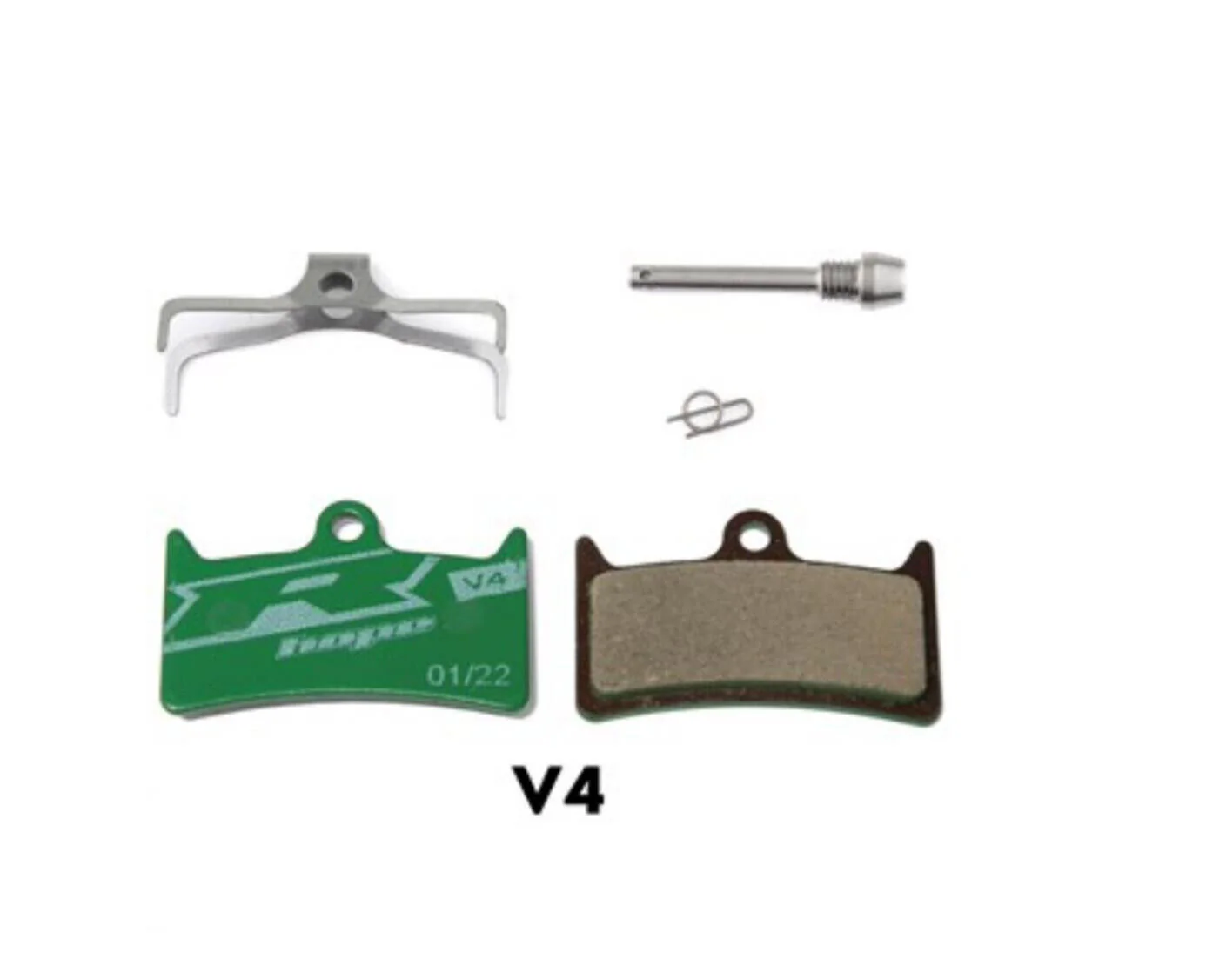 Hope Brake Pads Racing Compound Green - E4, V4, X2 - Image 3