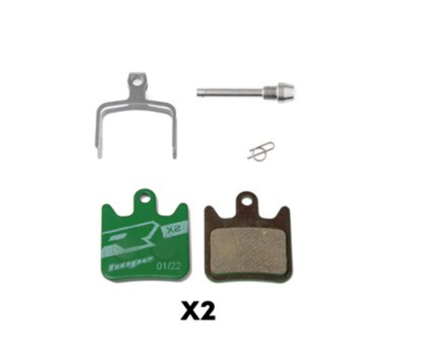 Hope Brake Pads Racing Compound Green - E4, V4, X2 - Image 4
