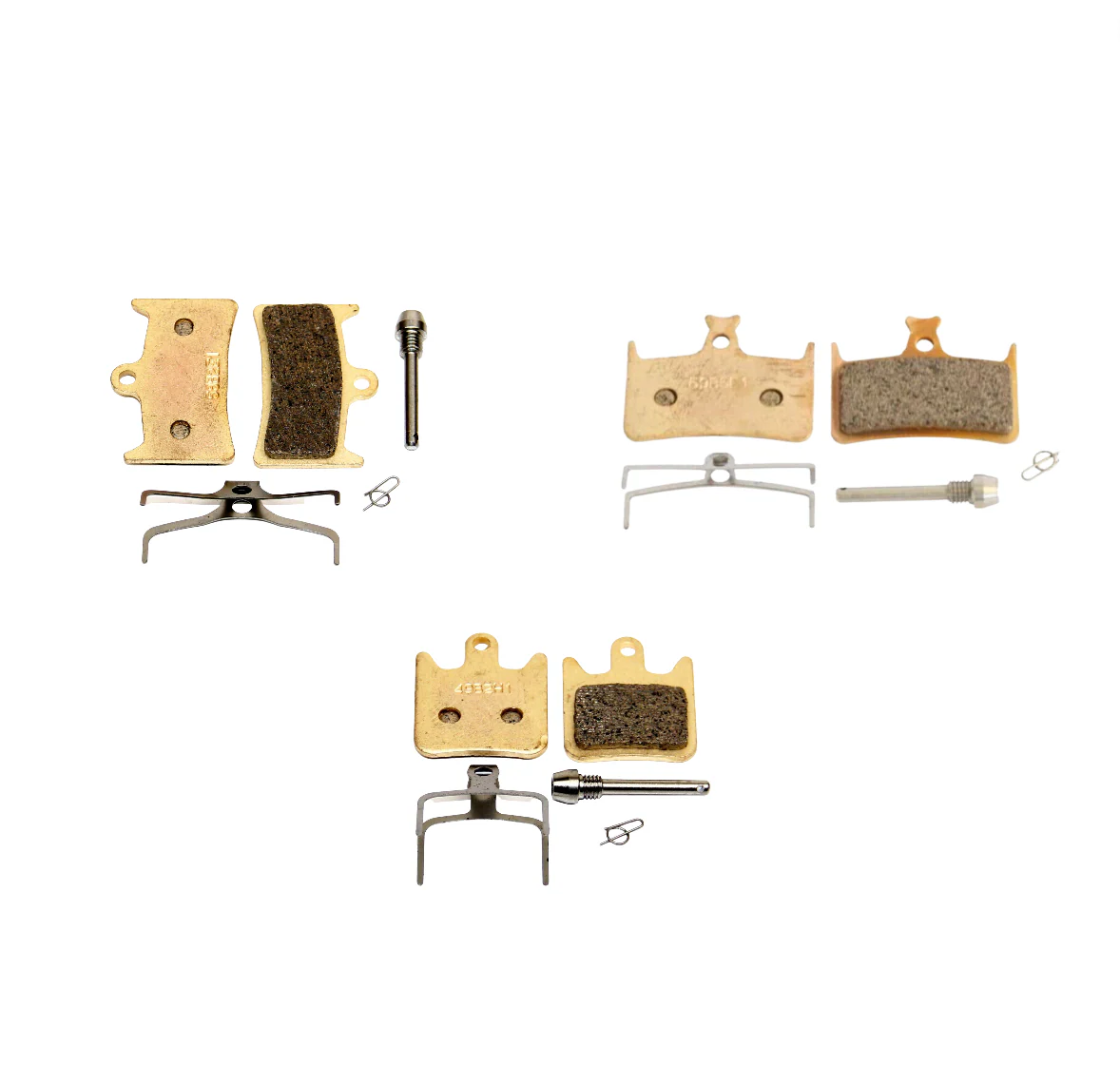Hope Brake Pads: Sintered Compound Gold - E4, V4, V2, X2, SRAM SR4, RX4 - Image 2
