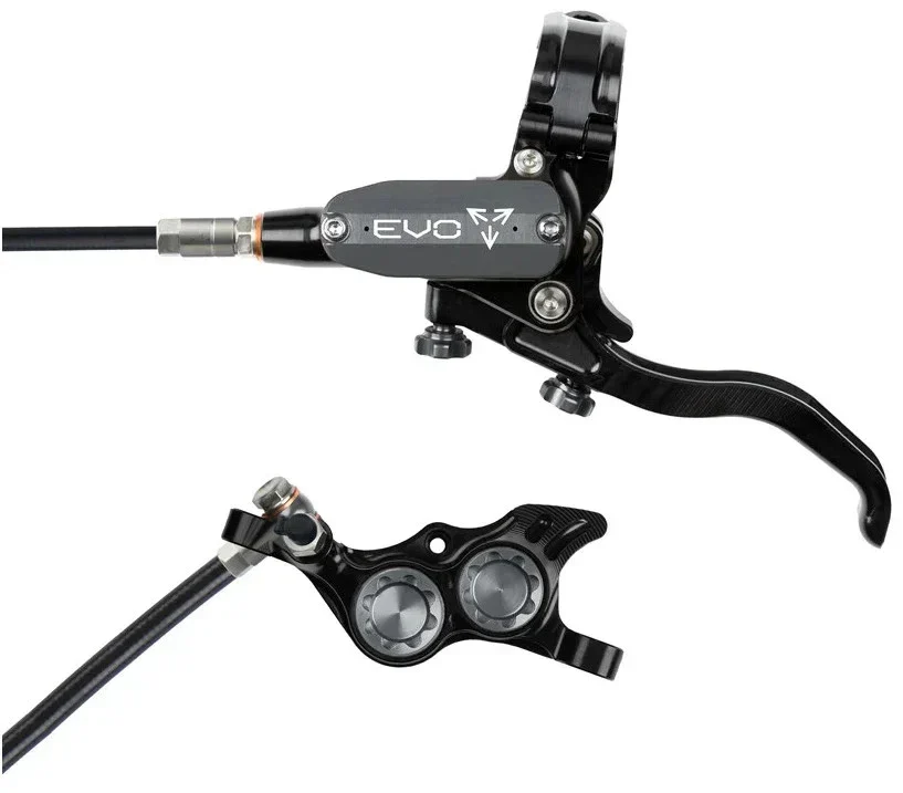Hope Tech 4 EVO TR4 Complete Disc Brake No Rotor Black Hose - All Colours - Image 15