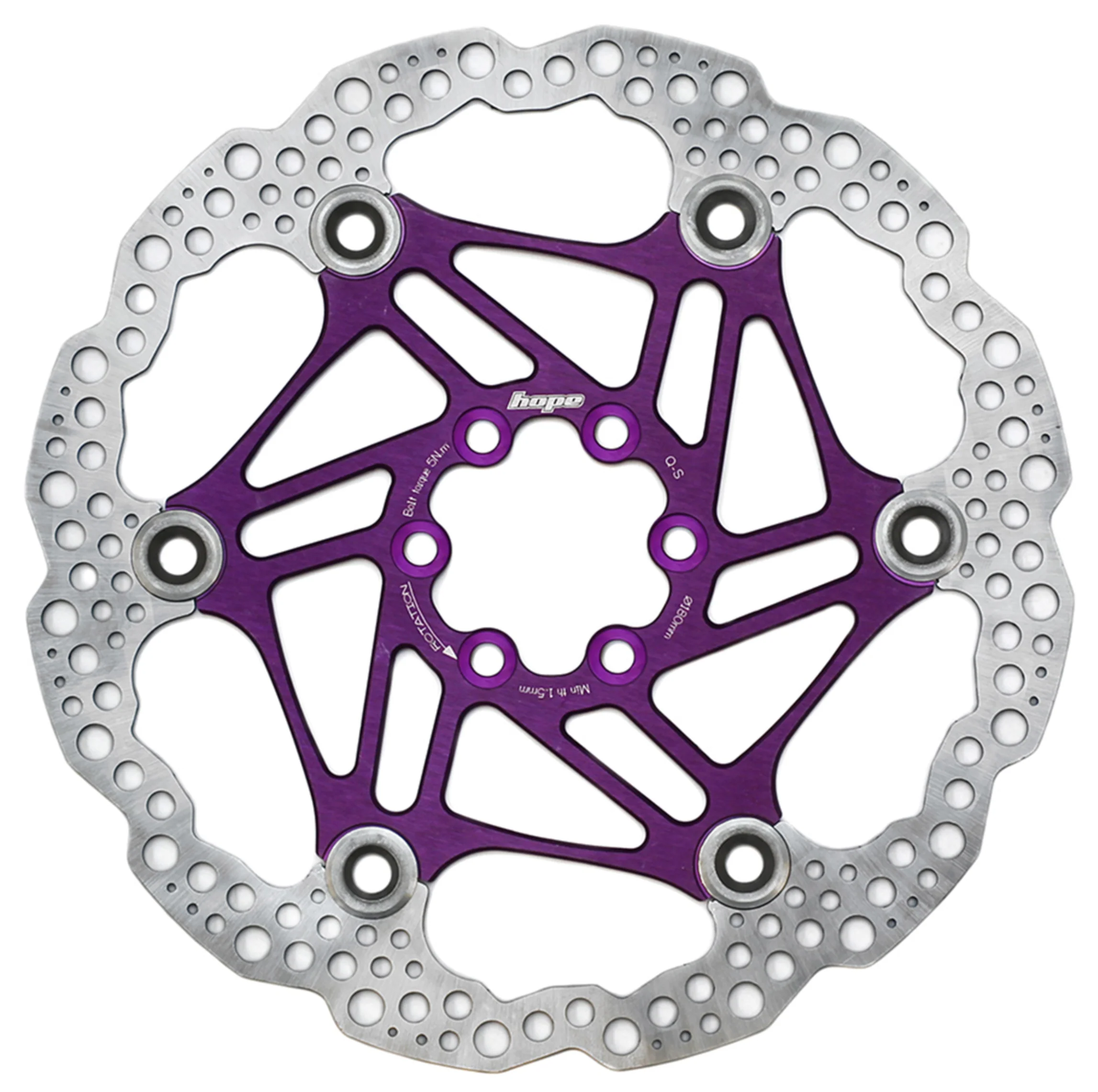 Hope Floating Disc Brake Rotor 6 Bolt. All Sizes & All Colours - HBSP330 - Image 11