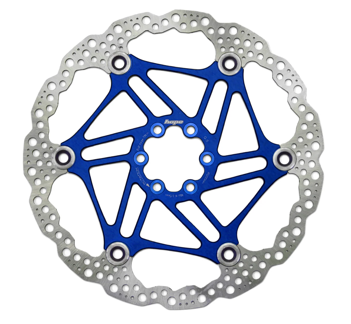 Hope Floating Disc Brake Rotor 6 Bolt. All Sizes & All Colours - HBSP330 - Image 6