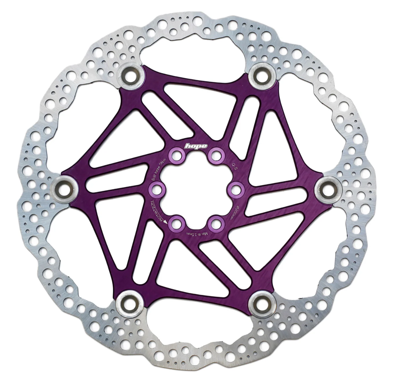 Hope Floating Disc Brake Rotor 6 Bolt. All Sizes & All Colours - HBSP330 - Image 9