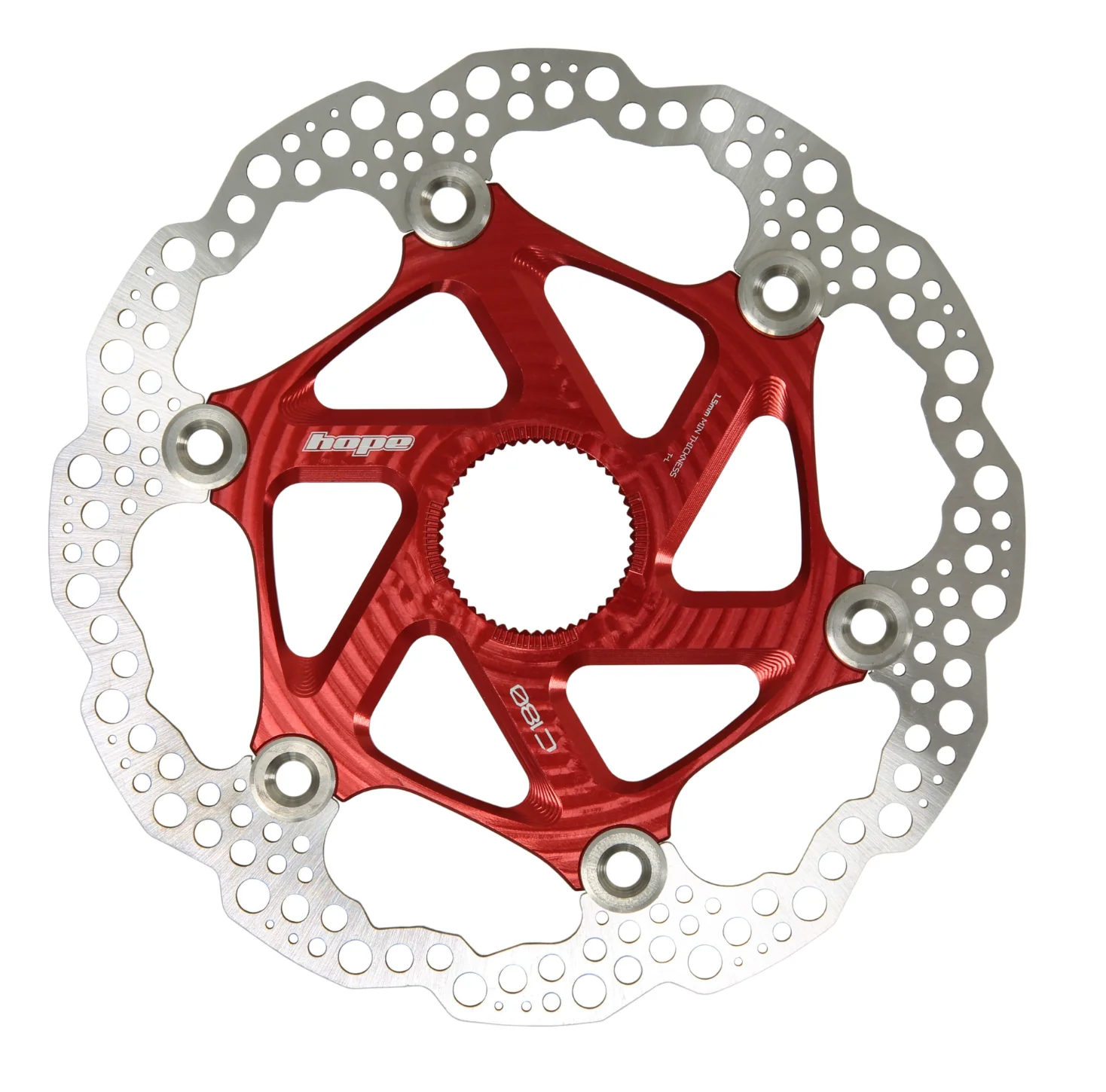Hope Centre Lock MTB Floating Disc Brake Rotor - All Colours And Sizes - Image 4