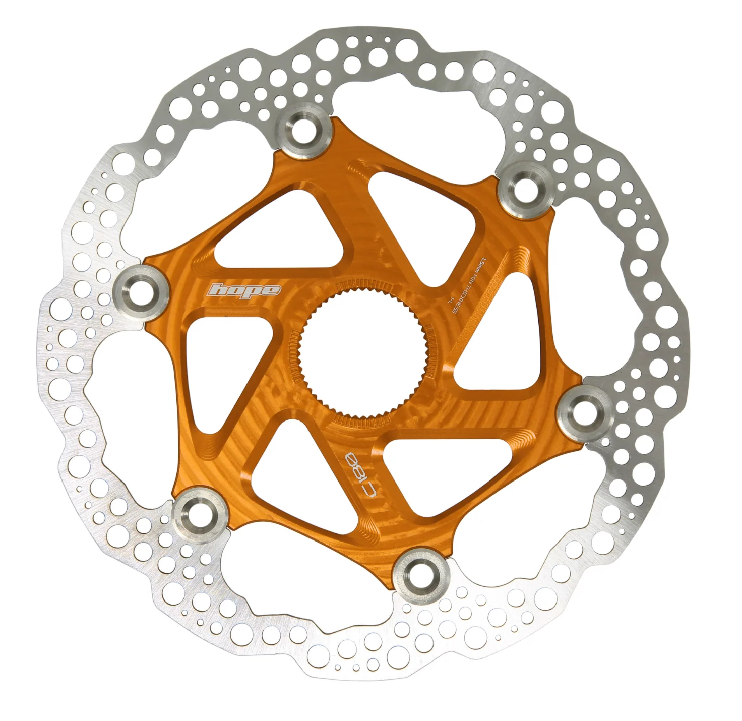 Hope Centre Lock MTB Floating Disc Brake Rotor - All Colours And Sizes - Image 7
