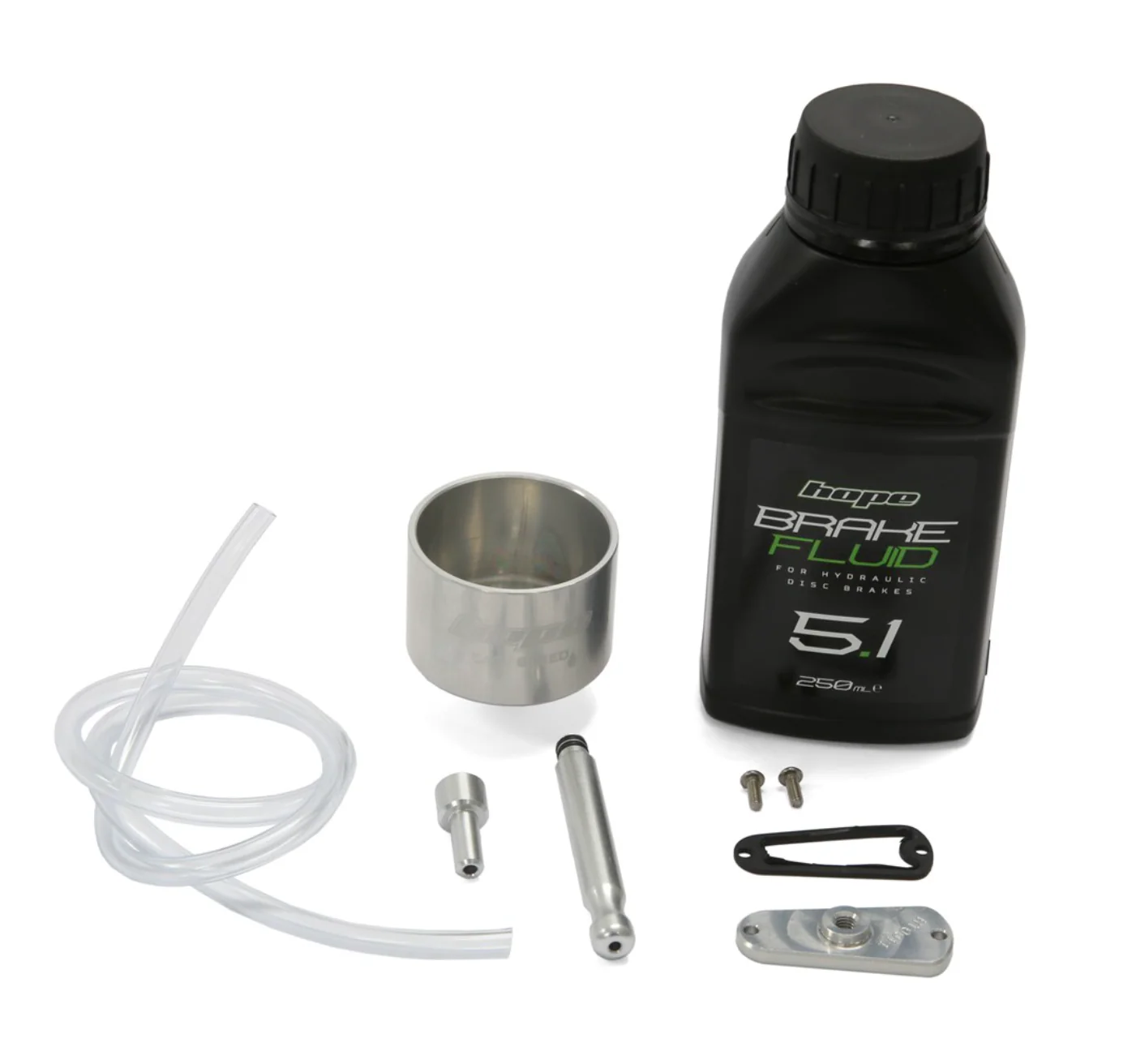 Hope Easy Brake Bleed Kit For Tech 3 and XCR: With DOT 5.1 Fluid - HTTEBK1