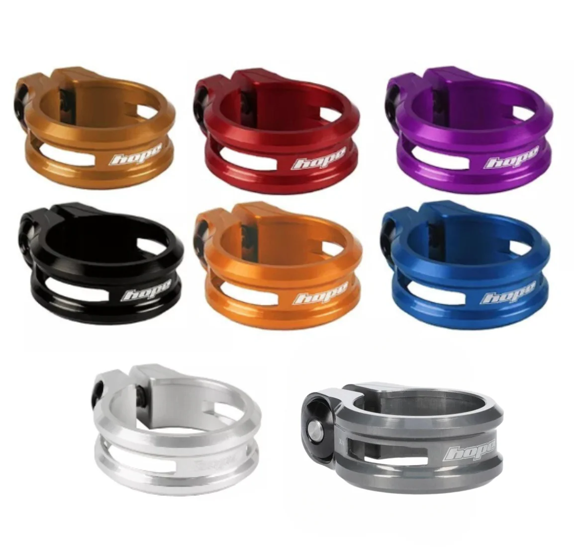 Hope Seat Post Clamp ST (Bolted) - CNC T6 Alloy - Latest Design Dropper Compatible