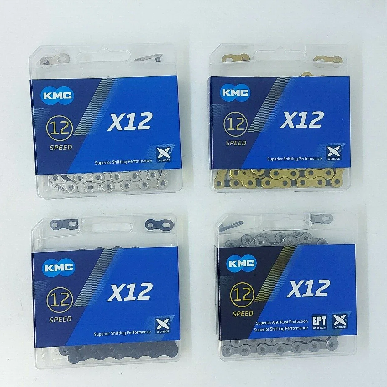 KMC X12 Chain - 126 Link - 12 Speed - MTB Road DH Enduro Mountain Bike - Image 5