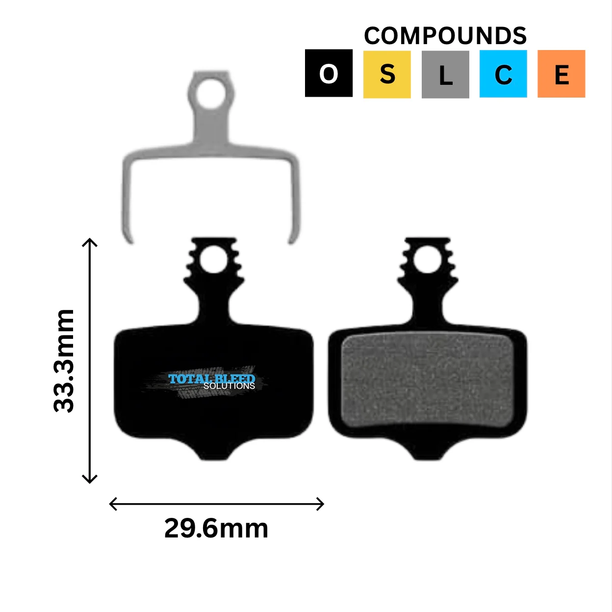 Lewis SL - SLR Disc Brake Pads by TBS