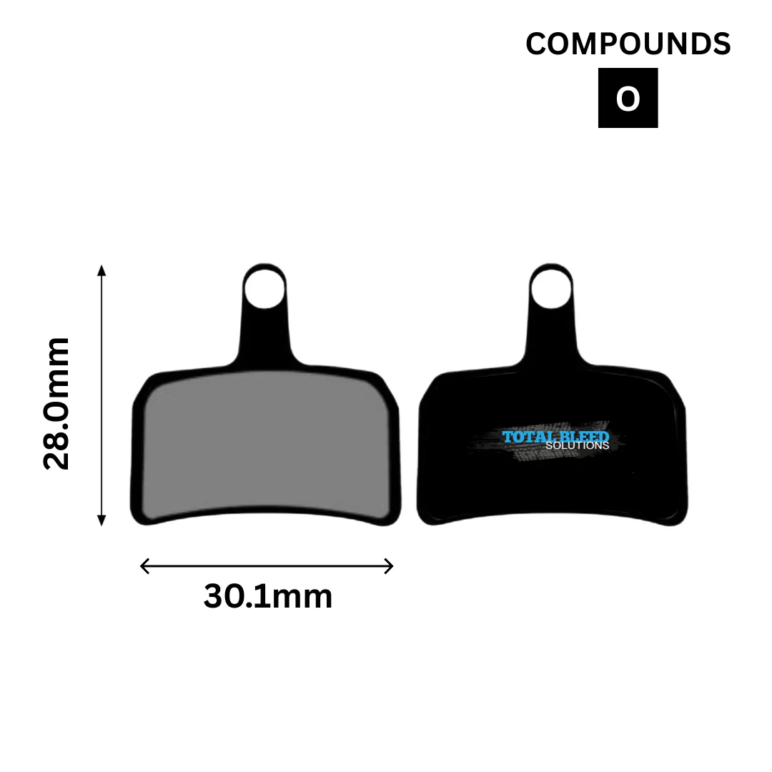 Hope Mono Mini Mono Mini Pro Disc Brake Pads by TBS - Image 2
