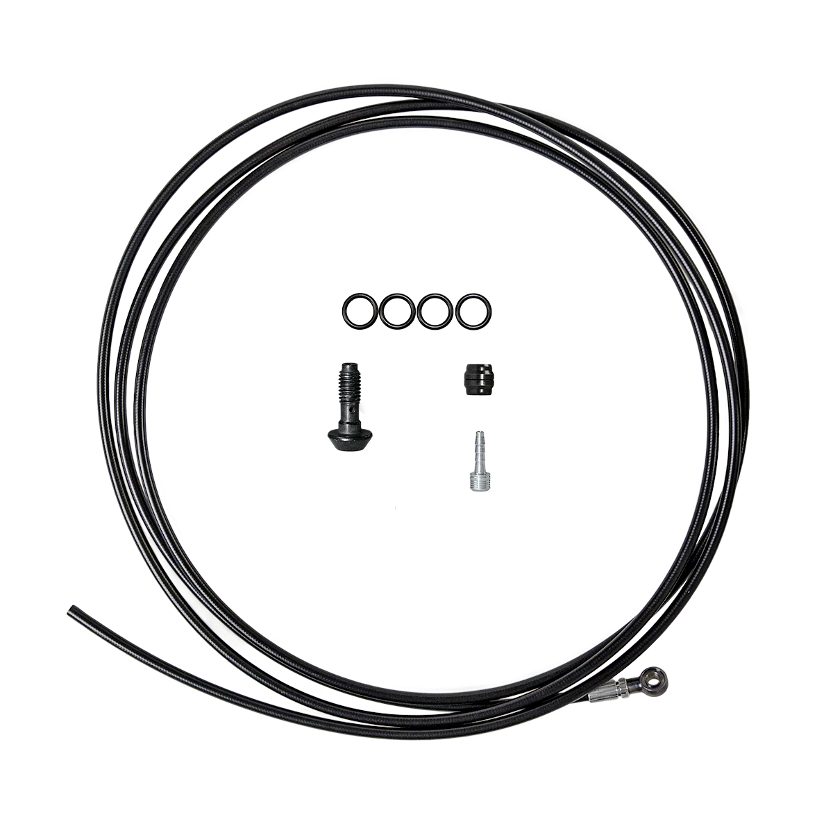 Magura Disc brake tubing - 90° banjo - 2500mm - 2703228