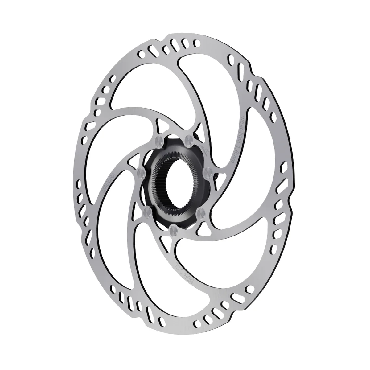 Magura MDR-C CL Center lock Rotor Ø 160mm, 180mm, 203mm with Lock-ring For Quick Release Axle - Image 3