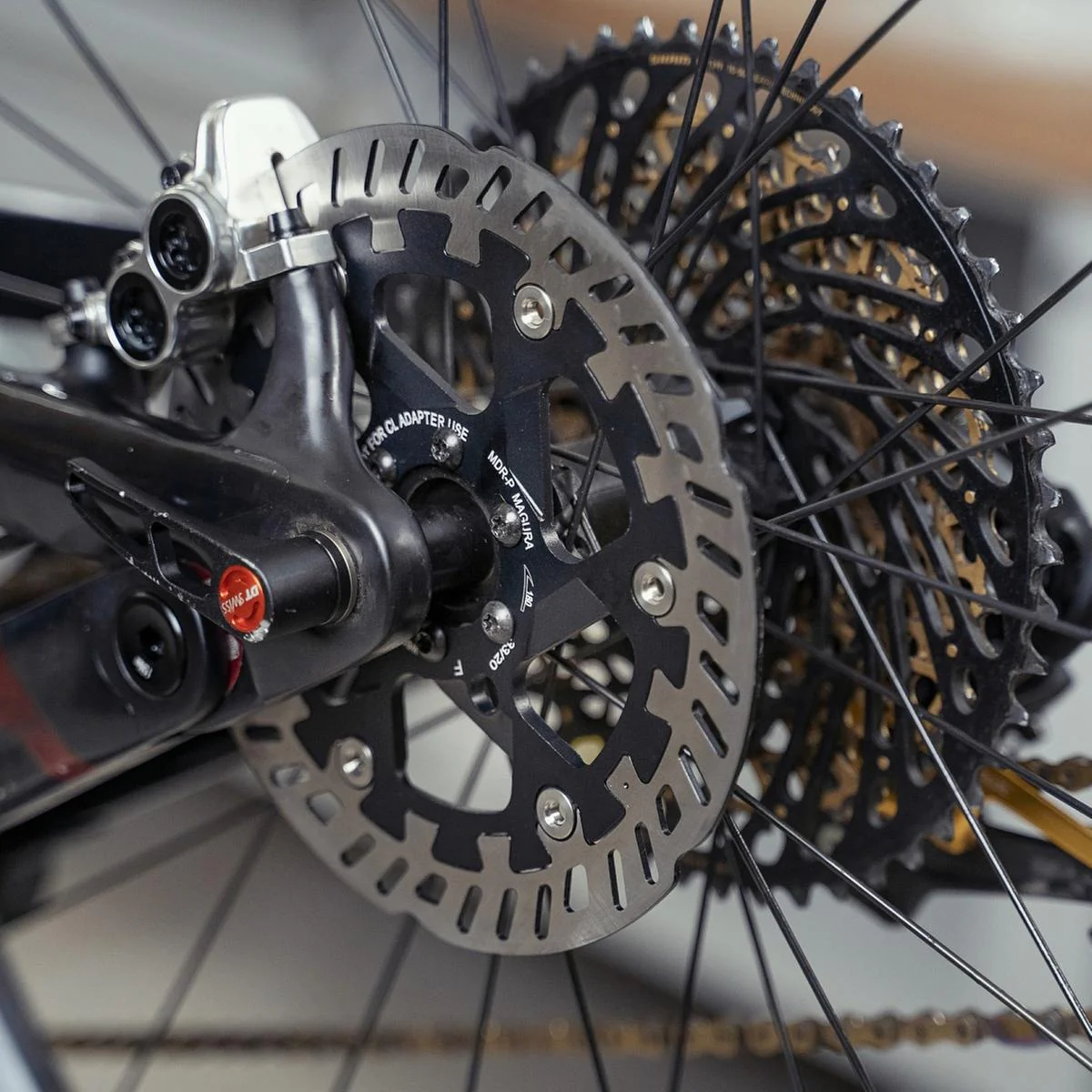 Magura MDR-P Disc Brake Rotor. 6 hole with 6 steel mounting bolts. 180mm, 203mm, 220mm. - Image 6