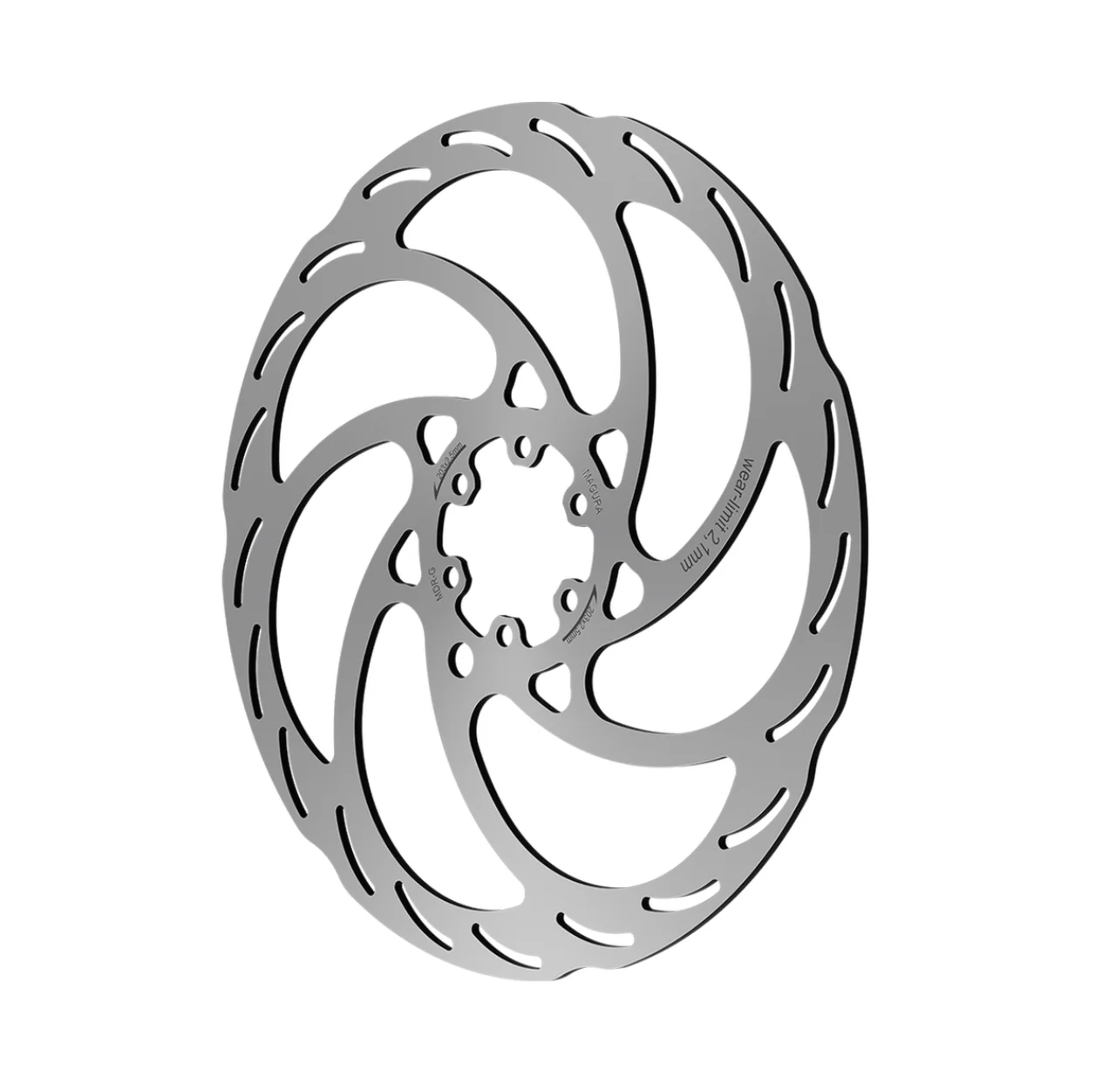 Magura MDR-S Disc Brake Rotor - 6 Bolt. 2.5mm 180mm, 203mm. GUSTAV PRO DISC - Image 2