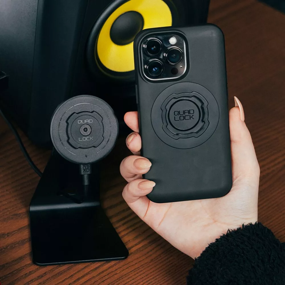 Quad Lock Wireless Charger Head for Car / Desk 360. V2 MAG - Image 2