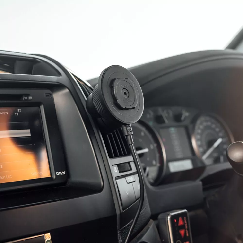 Quad Lock Wireless Charger Head for Car / Desk 360. V2 MAG - Image 3