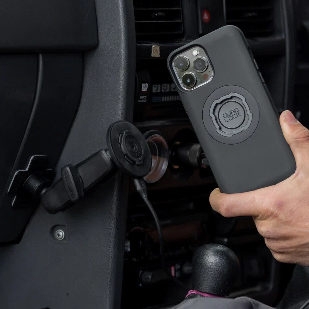 Quad Lock Wireless Charger Head for Car / Desk 360. V2 MAG - Image 4