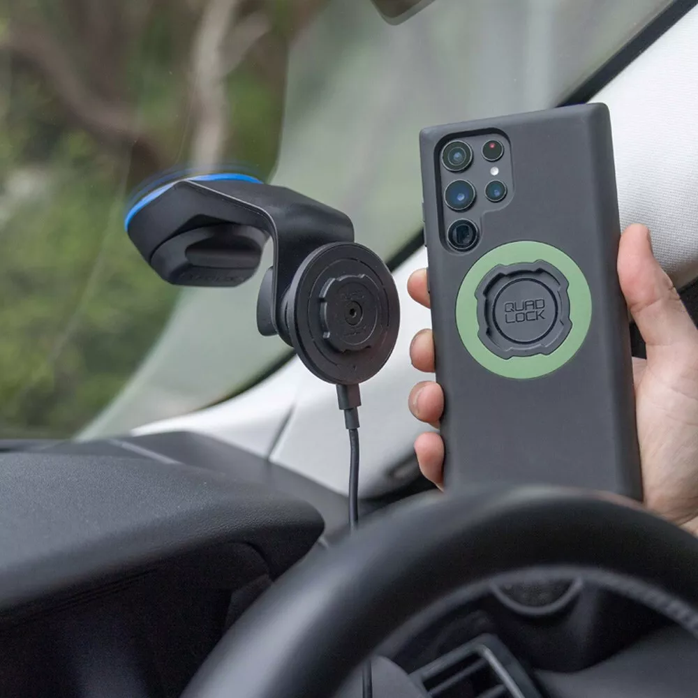 Quad Lock Wireless Charger Head for Car / Desk 360. V2 MAG - Image 5