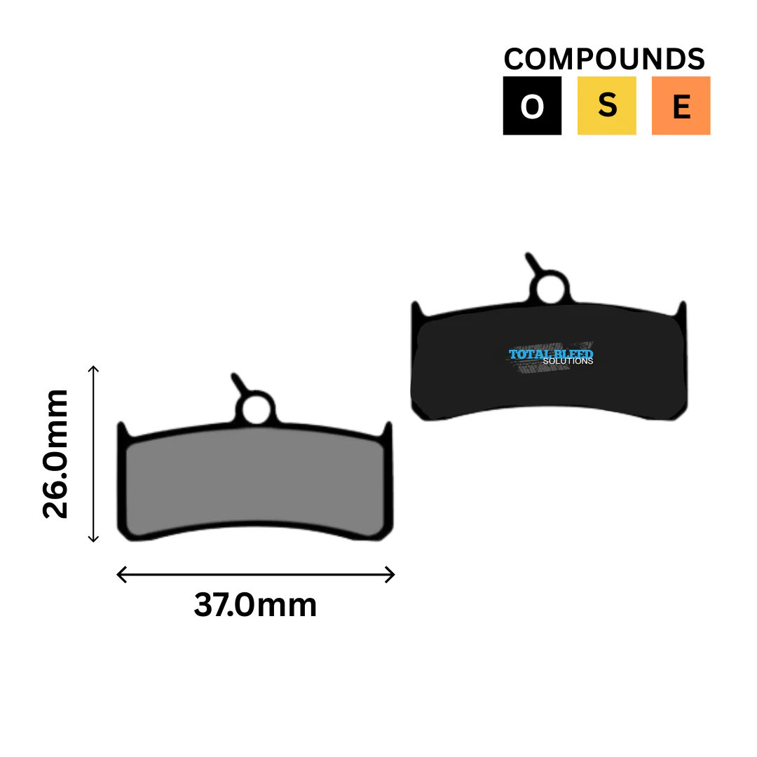 SRAM 9.0 Disc Brake Pads by TBS