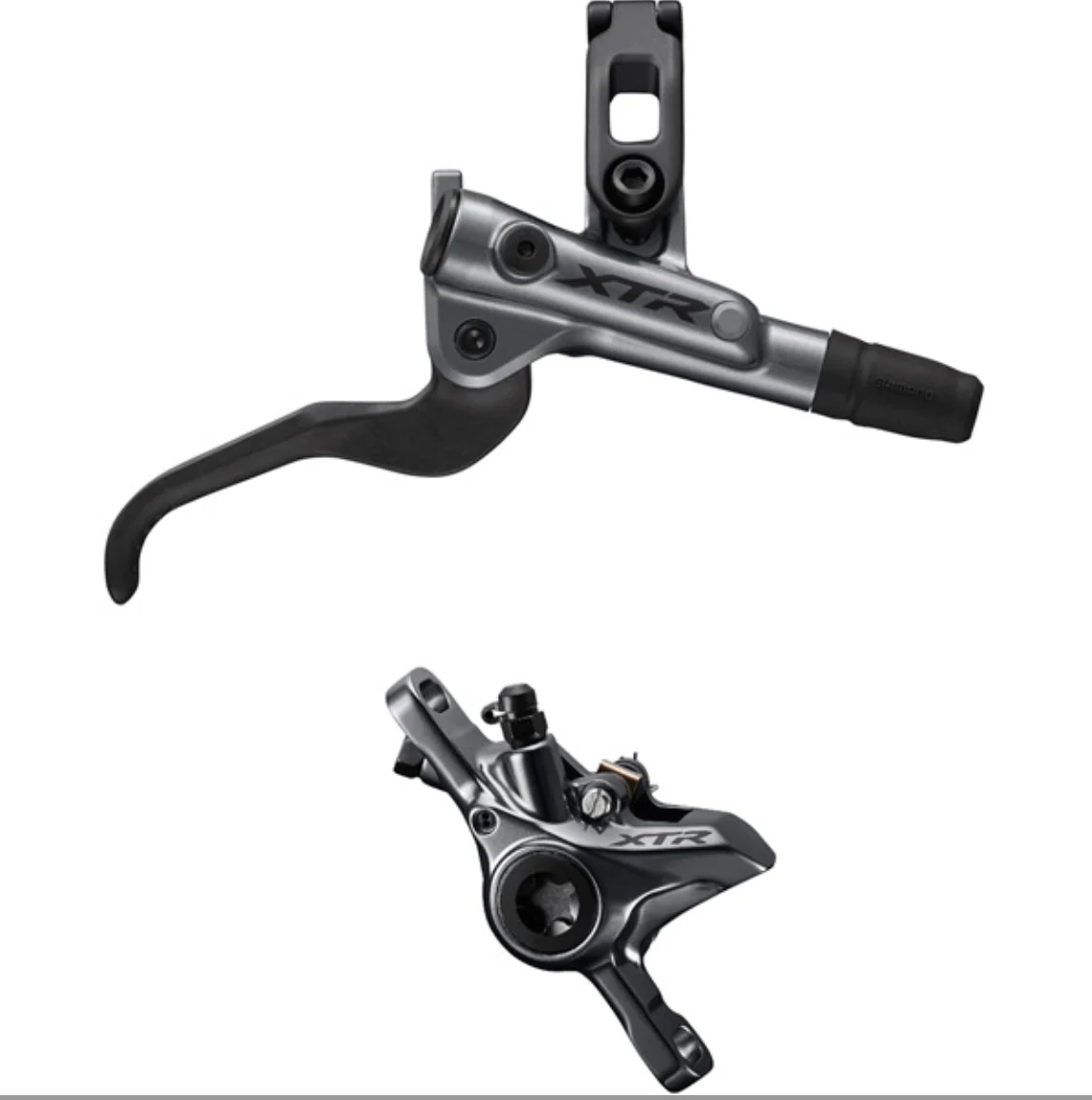 Shimano BR-M9100 XTR Bled I-spec-EV Ready Brake Lever / LEFT / Post Mount Calliper.