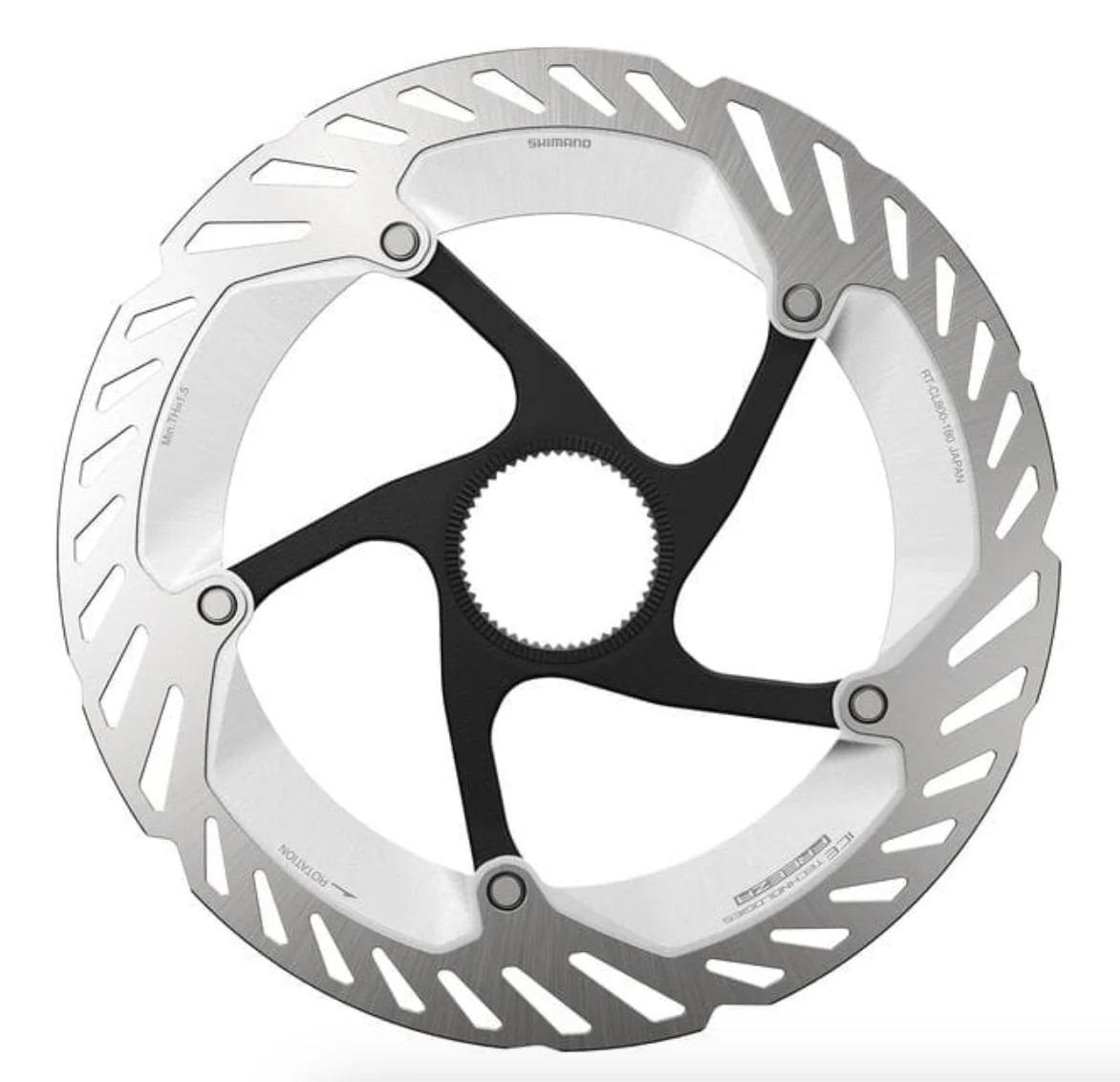 Shimano RT-CL800 Ice Tech FREEZA Brake Rotor. External Lockring. EXT