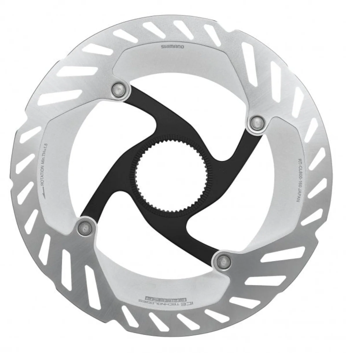 Shimano RT-CL800 Ice Tech FREEZA Brake Rotor. External Lockring. EXT - Image 2