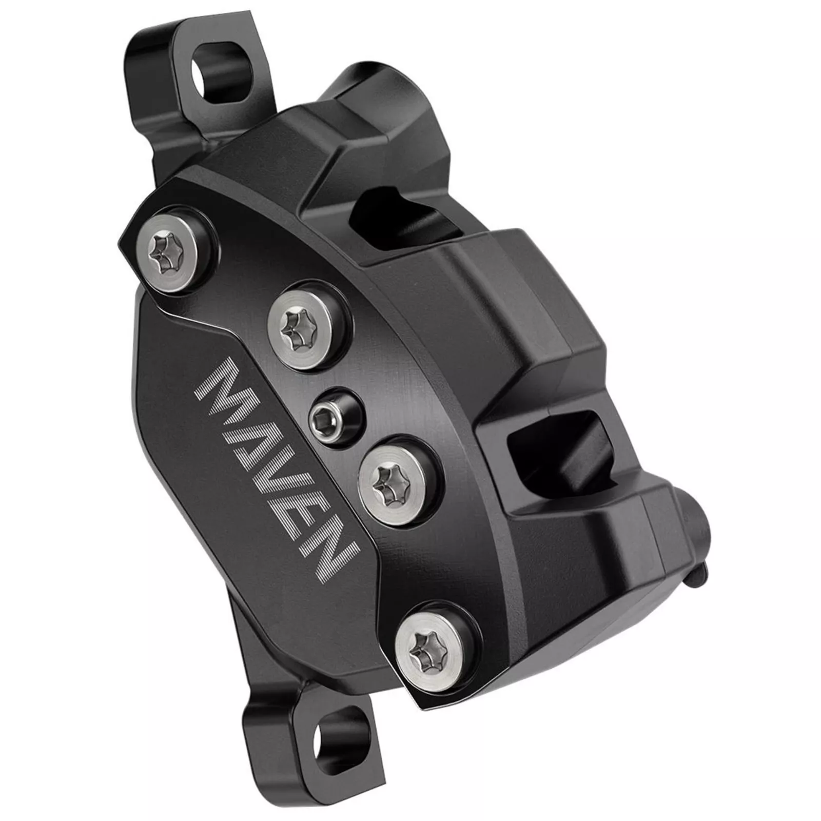 SRAM Maven Silver Stealth 4 Piston Hydraulic Disc Brake - MTB Rear Left - Image 3