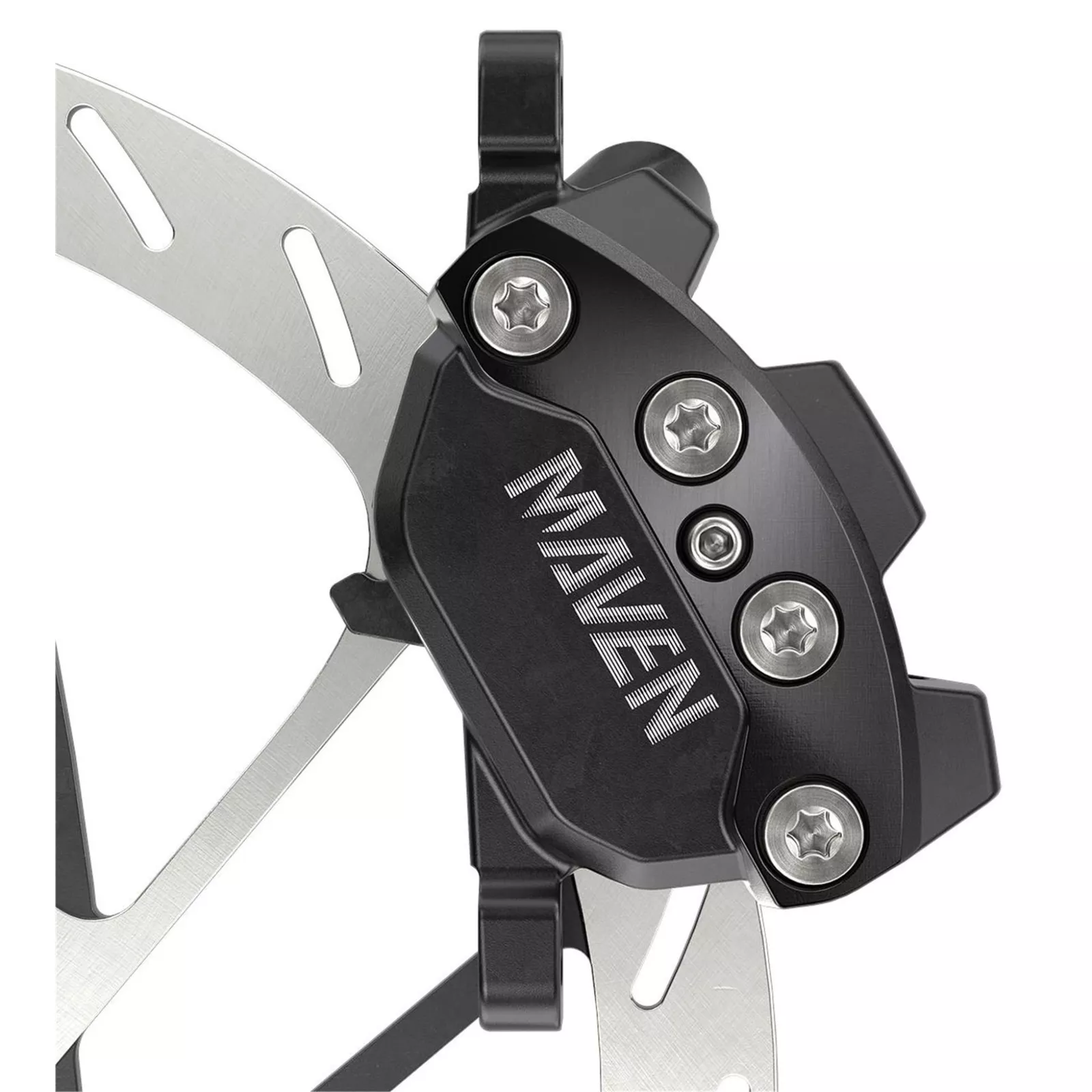 SRAM Maven Silver Stealth 4 Piston Hydraulic Disc Brake - MTB Rear Left - Image 4
