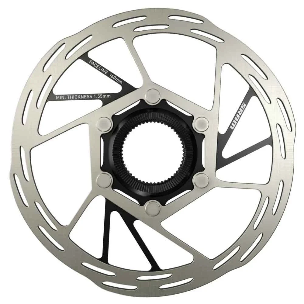 Sram Paceline A2 Disc Brake Rotor (Rounded) Int Lockring - CenterLock 140/160mm