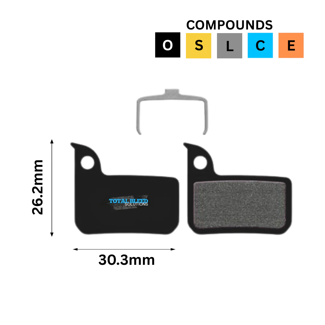 SRAM Red Force Rival Apex CX1 Disc Brake Pads by TBS