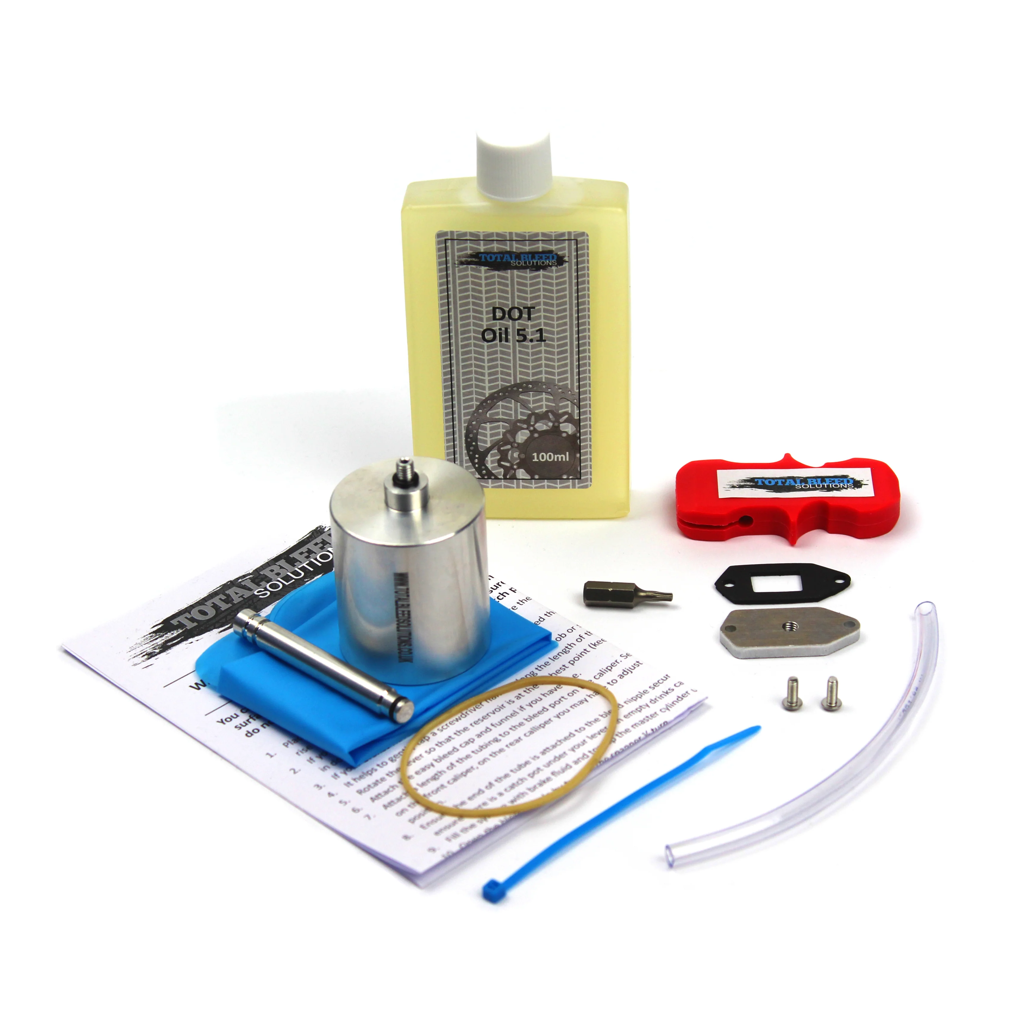 TBS Easy To Bleed Kit For Hope With Optional 100ml DOT Fluid - Image 11