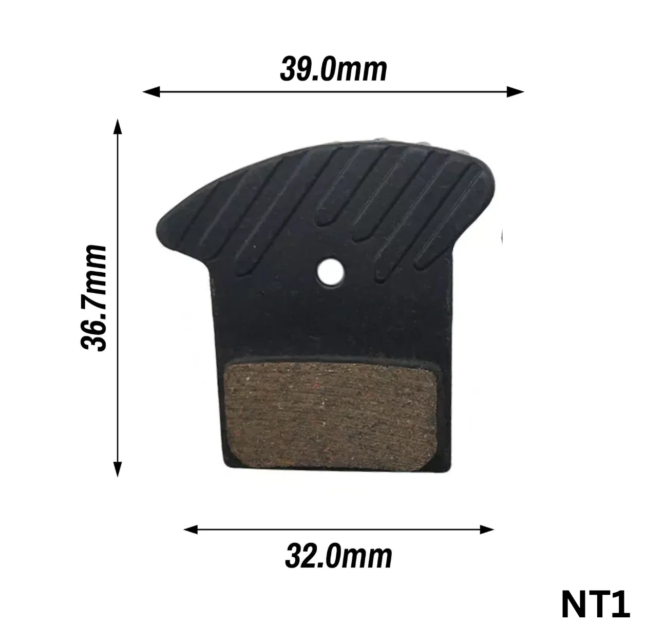 TBS Shimano Finned Cooling Disc Brake Pads. For J03A ICE TECH. (NT1)