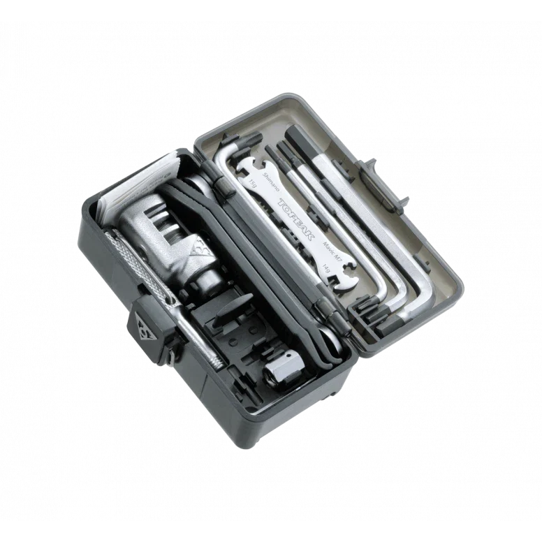 Topeak Survival Gear Box - Q/R Frame Mount Cycle Tool Kit With Various Tools